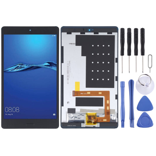Original LCD Screen for Huawei MediaPad M3 Lite 8.0 CPN-W09 Digitizer Full Assembly with Fingerprint(Black) - LCD Screen by buy2fix | Online Shopping UK | buy2fix