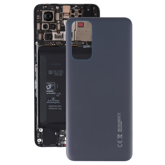 Original Battery Back Cover for Xiaomi Redmi Note 11/Redmi Note 11S(Black) - Back Cover by buy2fix | Online Shopping UK | buy2fix