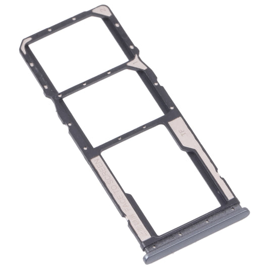 SIM Card Tray + SIM Card Tray + Micro SD card tray for Xiaomi Redmi 10/Redmi 10 Prime/Redmi Note 11 4G/Redmi 10 2022 (Black) - Card Tray by buy2fix | Online Shopping UK | buy2fix