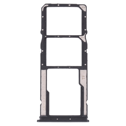 SIM Card Tray + SIM Card Tray + Micro SD card tray for Xiaomi Redmi Note 11 4G / Redmi Note 11S 4G(Black) - Card Tray by buy2fix | Online Shopping UK | buy2fix