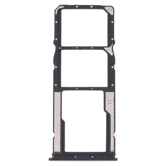 SIM Card Tray + SIM Card Tray + Micro SD card tray for Xiaomi Redmi Note 11 4G / Redmi Note 11S 4G(Black) - Card Tray by buy2fix | Online Shopping UK | buy2fix