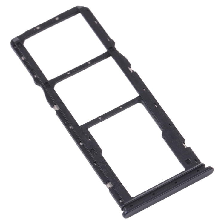 SIM Card Tray + SIM Card Tray + Micro SD card tray for Xiaomi Redmi Note 11 4G / Redmi Note 11S 4G(Black) - Card Tray by buy2fix | Online Shopping UK | buy2fix