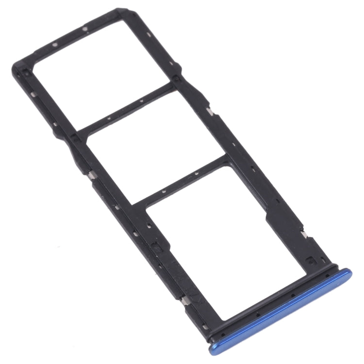 SIM Card Tray + SIM Card Tray + Micro SD card tray for Xiaomi Redmi Note 11 4G / Redmi Note 11S 4G(Dark Blue) - Card Tray by buy2fix | Online Shopping UK | buy2fix