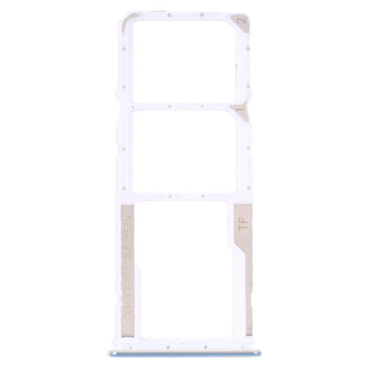 SIM Card Tray + SIM Card Tray + Micro SD card tray for Xiaomi Redmi Note 11 4G / Redmi Note 11S 4G(Baby Blue) - Card Tray by buy2fix | Online Shopping UK | buy2fix