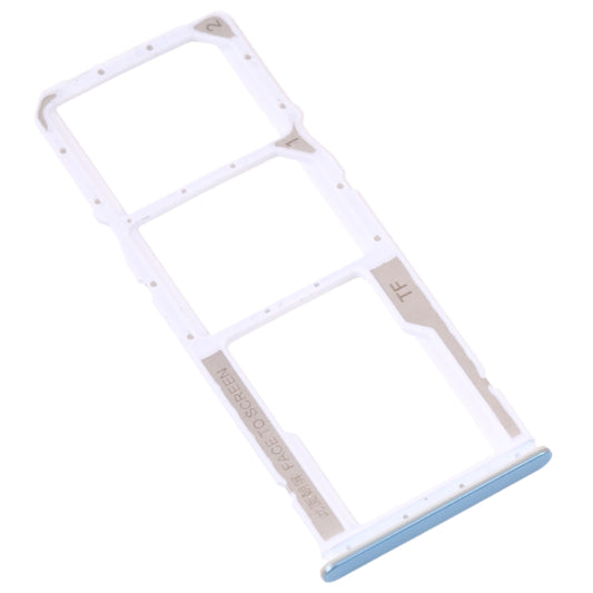 SIM Card Tray + SIM Card Tray + Micro SD card tray for Xiaomi Redmi Note 11 4G / Redmi Note 11S 4G(Baby Blue) - Card Tray by buy2fix | Online Shopping UK | buy2fix