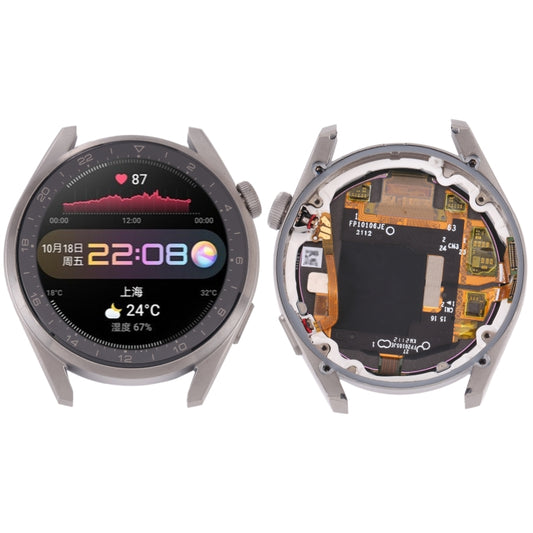 Original LCD Screen and Digitizer Full Assembly With Frame for Huawei Watch 3 Pro(Silver) - For Huawei by buy2fix | Online Shopping UK | buy2fix