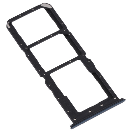 For OPPO Reno2 Z/Reno2 F  SIM Card Tray + SIM Card Tray + Micro SD card tray (Black) - Card Tray by buy2fix | Online Shopping UK | buy2fix