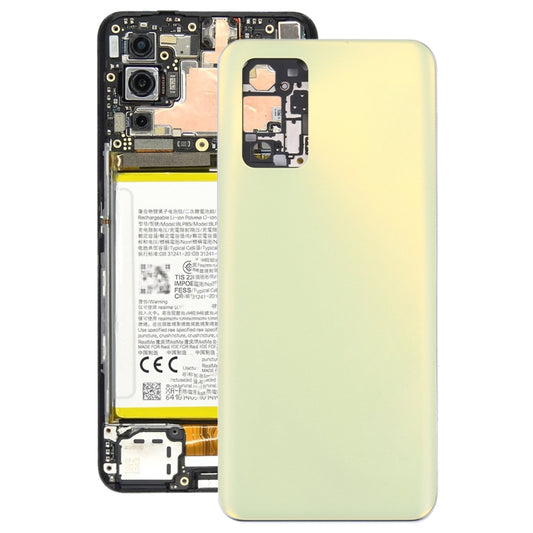 For OPPO Realme Q3 Pro 5G / Realme Q3 Pro Carnival Original Battery Back Cover + Middle Frame (Yellow) - Back Cover by buy2fix | Online Shopping UK | buy2fix