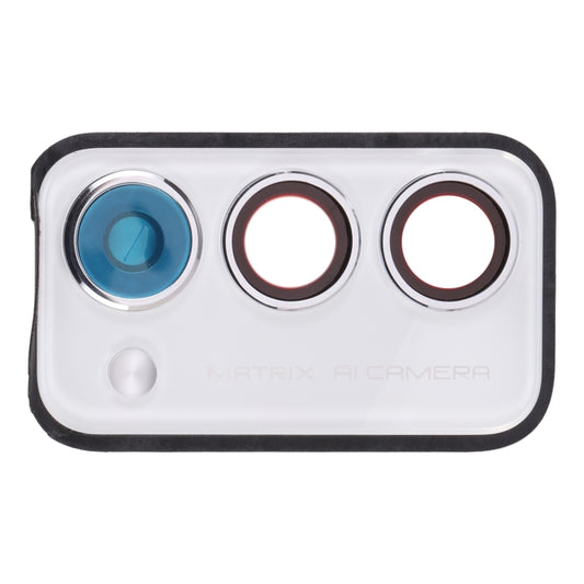 For OPPO Realme Q3 Pro 5G / Realme Q3 Pro Carnival  Back Camera Lens Frame (White) - Camera Series by buy2fix | Online Shopping UK | buy2fix
