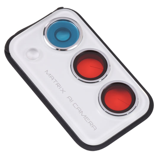 For OPPO Realme Q3 Pro 5G / Realme Q3 Pro Carnival  Back Camera Lens Frame (White) - Camera Series by buy2fix | Online Shopping UK | buy2fix