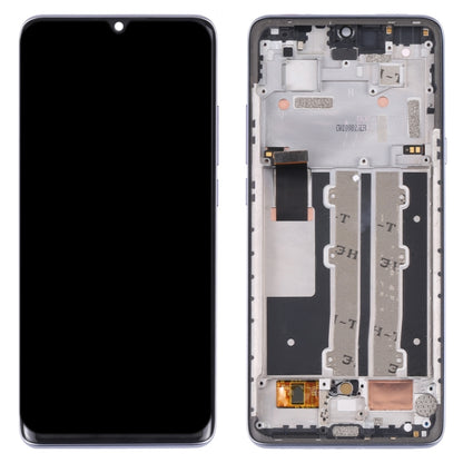 Original LCD Screen for TCL 10 Plus Digitizer Full Assembly with Frame (Purple) - For TCL by buy2fix | Online Shopping UK | buy2fix