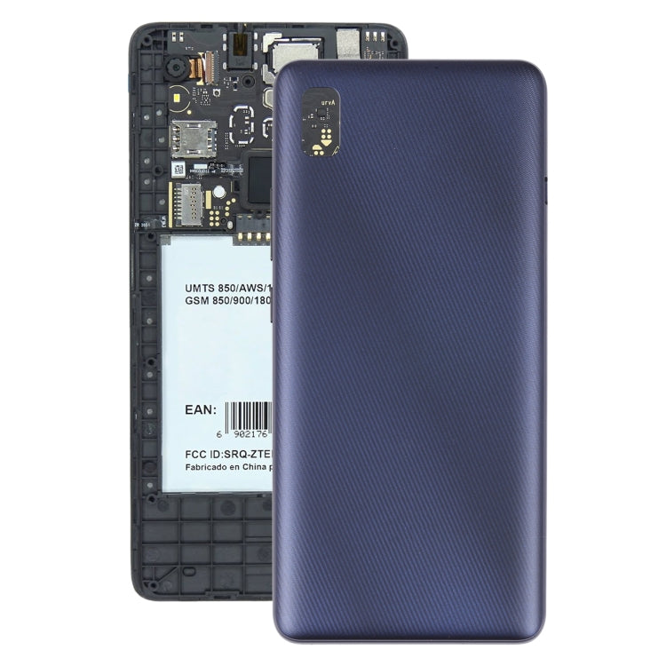 Battery Back Cover for ZTE Blade L210(Blue) - For ZTE by buy2fix | Online Shopping UK | buy2fix