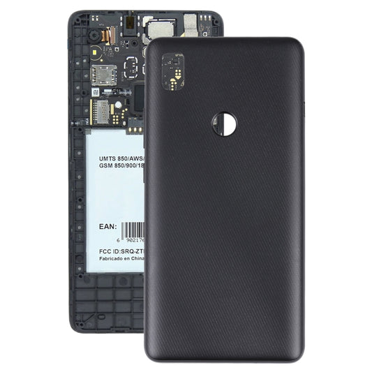 With Hole Battery Back Cover for ZTE Blade L210(Grey) - For ZTE by buy2fix | Online Shopping UK | buy2fix