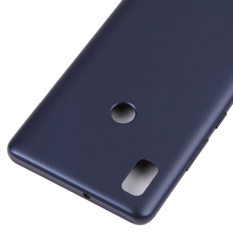 With Hole Battery Back Cover for ZTE Blade L210(Blue) - For ZTE by buy2fix | Online Shopping UK | buy2fix