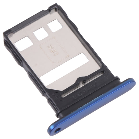 SIM Card Tray + SIM Card Tray for Honor X30 5G (Blue) - Card Socket by buy2fix | Online Shopping UK | buy2fix