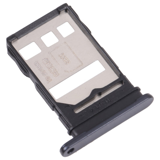 SIM Card Tray + SIM Card Tray for Honor 60 (Black) - Card Tray by buy2fix | Online Shopping UK | buy2fix