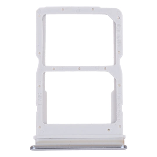 Plateau de carte SIM + plateau de carte SIM pour Honor X30i (argent)