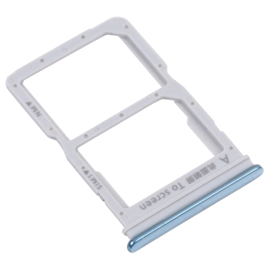 SIM Card Tray + NM Card Tray for Honor 30i (Blue) - Card Tray by buy2fix | Online Shopping UK | buy2fix