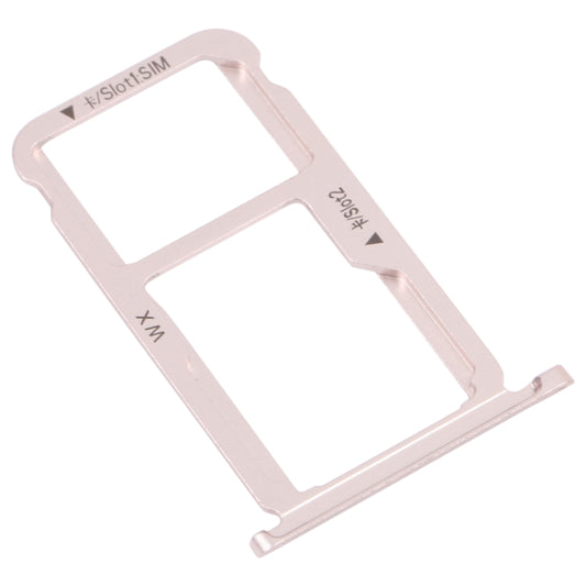 SIM Card Tray + SIM Card Tray / Micro SD Card Tray for Honor Mate 9 Lite (Gold) - Card Tray by buy2fix | Online Shopping UK | buy2fix