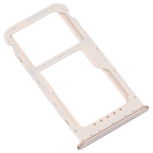 SIM Card Tray + SIM Card Tray / Micro SD Card Tray for Honor 6C Pro (Gold) - Card Socket by buy2fix | Online Shopping UK | buy2fix