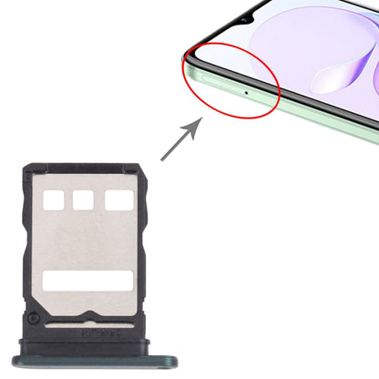 SIM Card Tray + SIM Card Tray for Huawei Nzone S7 5G (Green) - Card Socket by buy2fix | Online Shopping UK | buy2fix