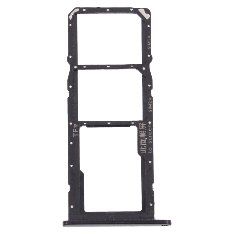 SIM Card Tray + SIM Card Tray / Micro SD Card Tray for Huawei Enjoy 20e (Black) by buy2fix