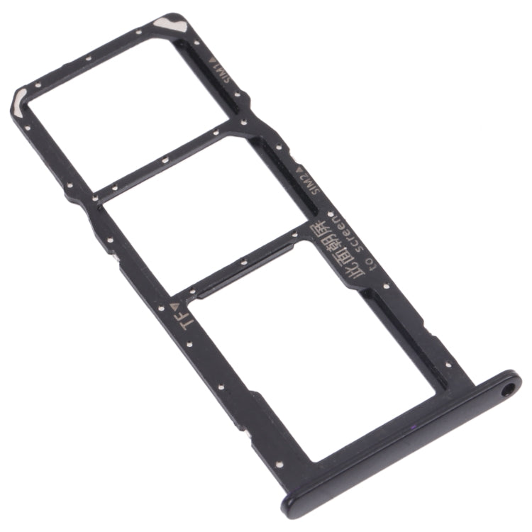 SIM Card Tray + SIM Card Tray / Micro SD Card Tray for Huawei Enjoy 20e (Black) by buy2fix