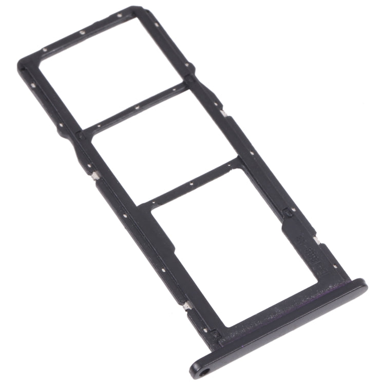 SIM Card Tray + SIM Card Tray / Micro SD Card Tray for Huawei Enjoy 20e (Black) by buy2fix
