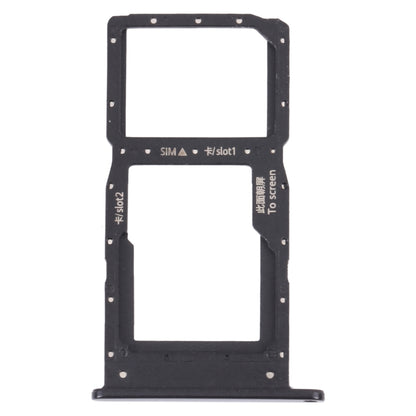 SIM Card Tray + SIM Card Tray / Micro SD Card Tray for Huawei Nova Y60 (Black) by buy2fix