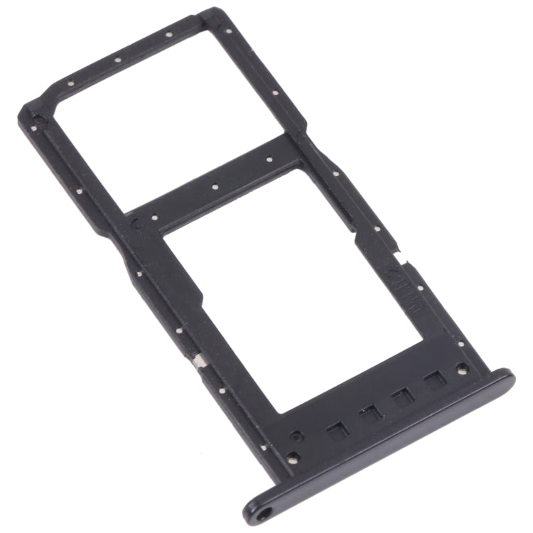 SIM Card Tray + SIM Card Tray / Micro SD Card Tray for Huawei Nova Y60 (Black) by buy2fix