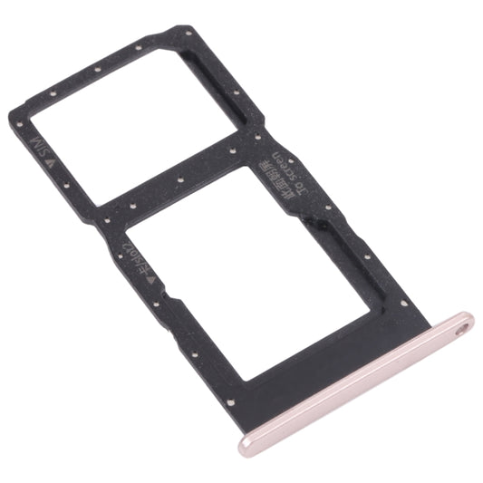SIM Card Tray + SIM Card Tray / Micro SD Card Tray for Huawei Nova Y60 (Gold) - Card Socket by buy2fix | Online Shopping UK | buy2fix