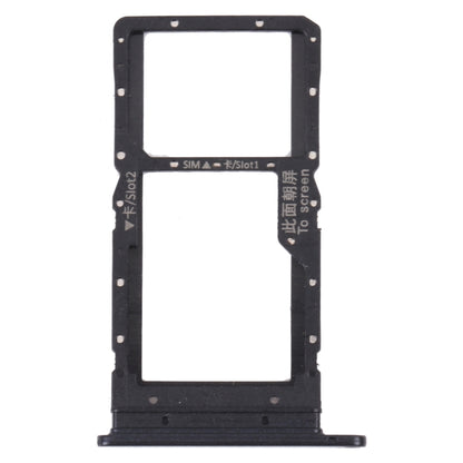 SIM Card Tray + SIM Card Tray / Micro SD Card Tray for Huawei Maimang 10 SE (Black) by buy2fix