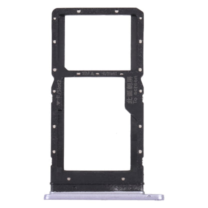 SIM Card Tray + SIM Card Tray / Micro SD Card Tray for Huawei Maimang 10 SE (Purple) by buy2fix