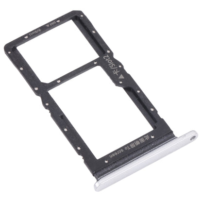 SIM Card Tray + SIM Card Tray / Micro SD Card Tray for Huawei Maimang 10 SE (Silver) by buy2fix