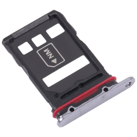 SIM Card Tray + NM Card Tray for Huawei P50 Pro+ (Black) - Card Socket by buy2fix | Online Shopping UK | buy2fix