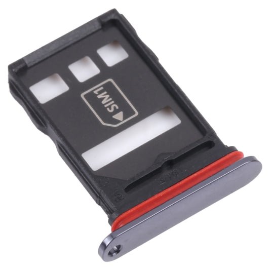 SIM Card Tray + NM Card Tray for Huawei Mate 40E 5G (Black) - Card Socket by buy2fix | Online Shopping UK | buy2fix
