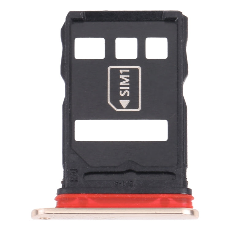 SIM Card Tray + NM Card Tray for Huawei Mate 40E 5G (Gold) by buy2fix