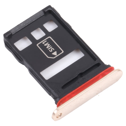 SIM Card Tray + NM Card Tray for Huawei Mate 40E 5G (Gold) - Card Socket by buy2fix | Online Shopping UK | buy2fix