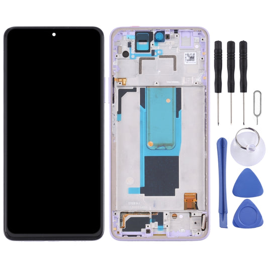 Original LCD Screen and Digitizer Full Assembly with Frame for Xiaomi Redmi Note 11 Pro China/Redmi Note 11 Pro+ 5G/11i/11i HyperCharge(Purple) - LCD Screen by buy2fix | Online Shopping UK | buy2fix