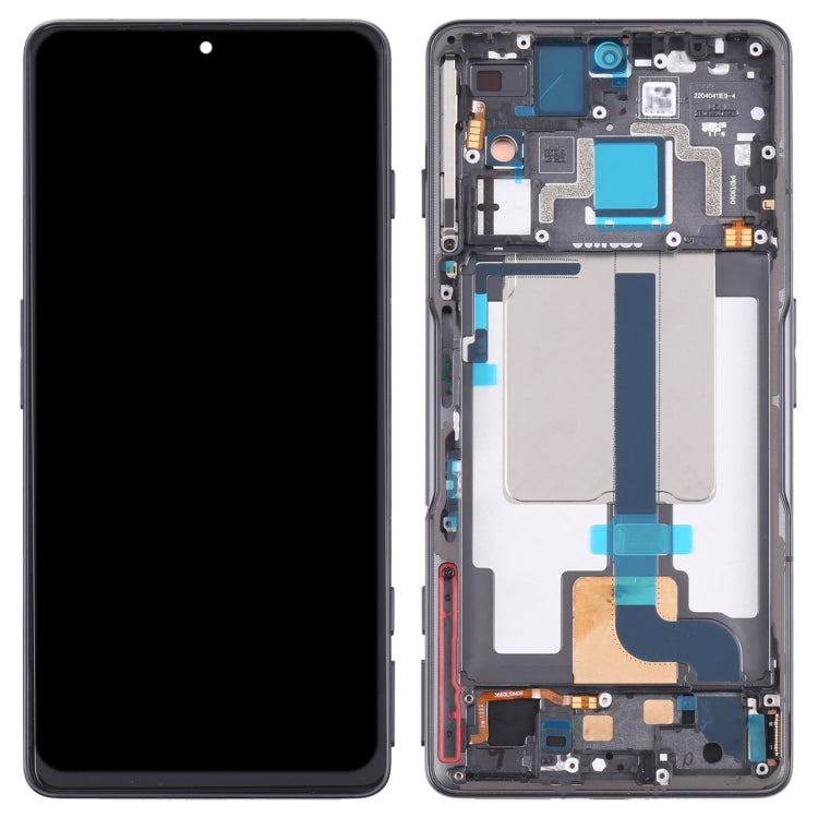 Original LCD Screen and Digitizer Full Assembly with Frame for Xiaomi Redmi K50 Gaming/Poco F4 GT(Black) - LCD Screen by buy2fix | Online Shopping UK | buy2fix