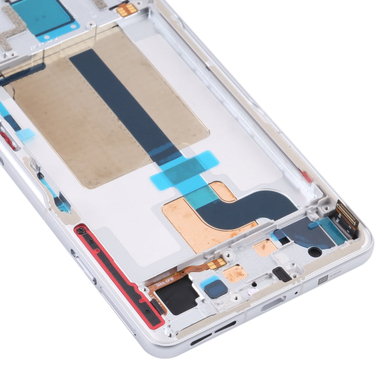 Original LCD Screen and Digitizer Full Assembly with Frame for Xiaomi Redmi K50 Gaming/Poco F4 GT(White) - LCD Screen by buy2fix | Online Shopping UK | buy2fix