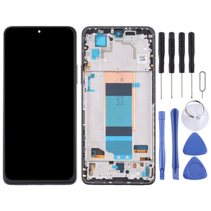 Original LCD Screen for Xiaomi Redmi K40S Digitizer Full Assembly with Frame(Black) - LCD Screen by buy2fix | Online Shopping UK | buy2fix
