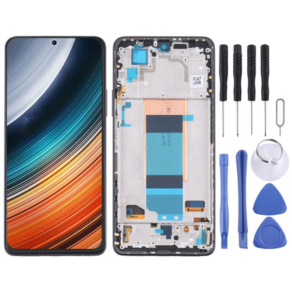 Original LCD Screen for Xiaomi Redmi K40S Digitizer Full Assembly with Frame(Black) - LCD Screen by buy2fix | Online Shopping UK | buy2fix