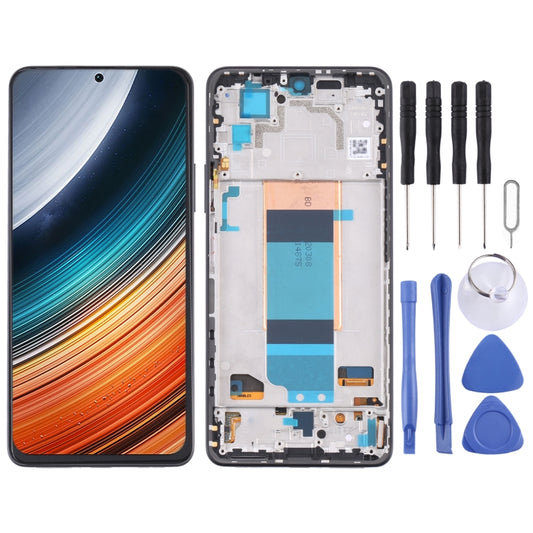 Original LCD Screen for Xiaomi Redmi K40S Digitizer Full Assembly with Frame(Black) - LCD Screen by buy2fix | Online Shopping UK | buy2fix