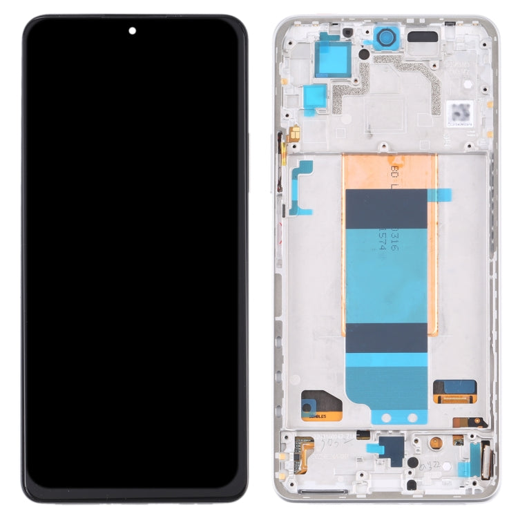 Original LCD Screen for Xiaomi Redmi K40S Digitizer Full Assembly with Frame(Silver) - LCD Screen by buy2fix | Online Shopping UK | buy2fix