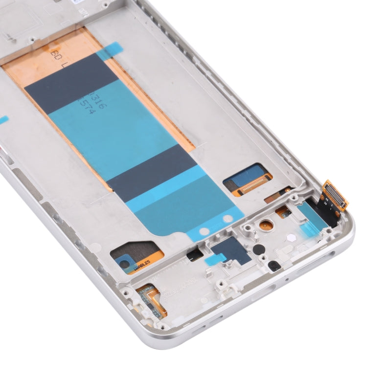 Original LCD Screen for Xiaomi Redmi K40S Digitizer Full Assembly with Frame(Silver) - LCD Screen by buy2fix | Online Shopping UK | buy2fix