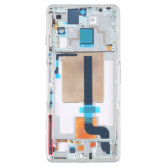 Front Housing LCD Frame Bezel Plate for Xiaomi Redmi K50 Gaming/Poco F4 GT(Green) - Frame Bezel Plate by buy2fix | Online Shopping UK | buy2fix
