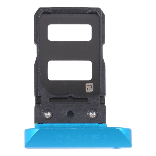 SIM Card Tray + SIM Card Tray for Asus ROG Phone 5 ZS673KS (Blue) - Card Tray by buy2fix | Online Shopping UK | buy2fix