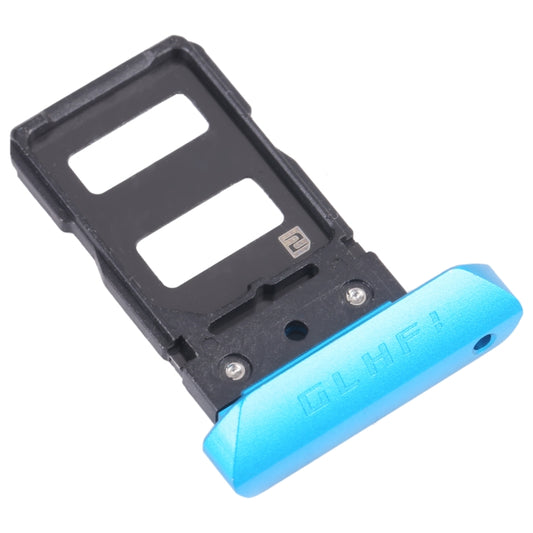 SIM Card Tray + SIM Card Tray for Asus ROG Phone 5 ZS673KS (Blue) - Card Tray by buy2fix | Online Shopping UK | buy2fix