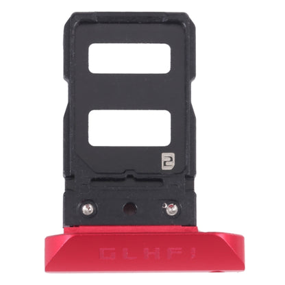 SIM Card Tray + SIM Card Tray for Asus ROG Phone 5 ZS673KS (Red) - Card Tray by buy2fix | Online Shopping UK | buy2fix